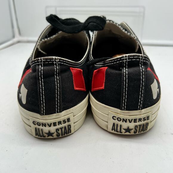 Converse Shoes Mens 13 Chuck Taylor All Star Low Top Deck Of Cards Heart Diamond - Picture 5 of 8